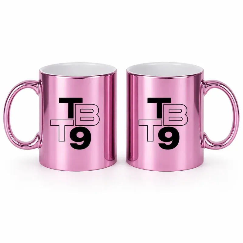 Mug plaqué metalic - TBT9