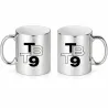 Mug plaqué metalic - TBT9
