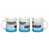 Mug en verre givré Tout Beau Tout N9uf - TBT9