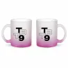 Mug en verre givré TBT9