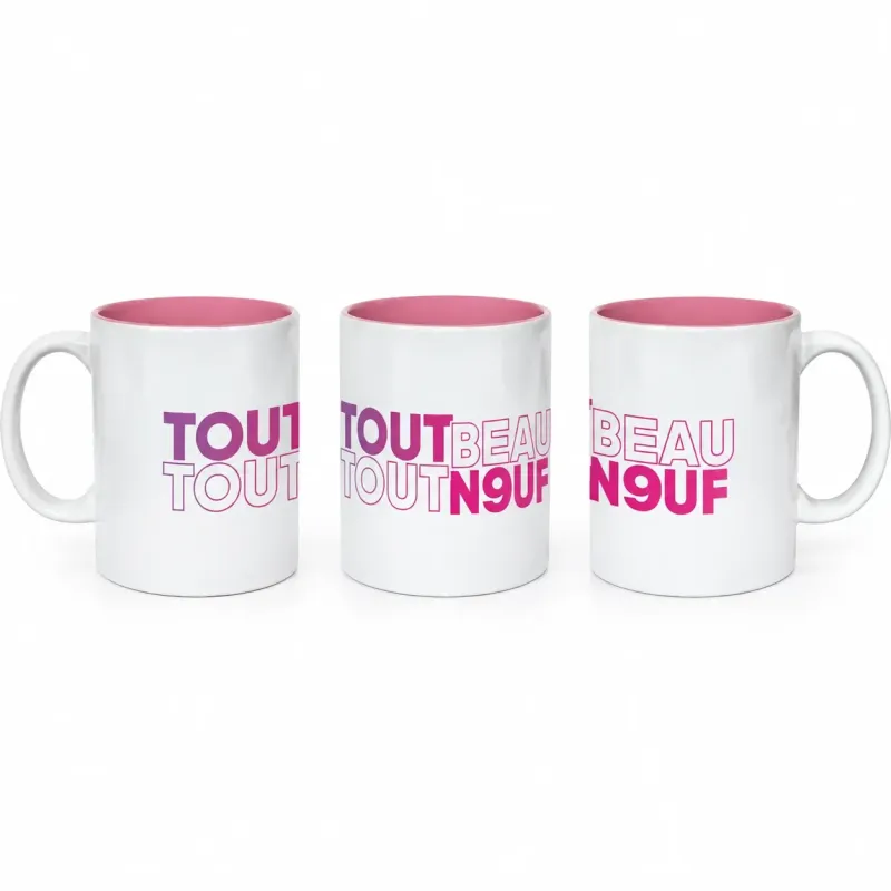Mug intérieur couleur Tout Beau Tout N9uf - TBT9