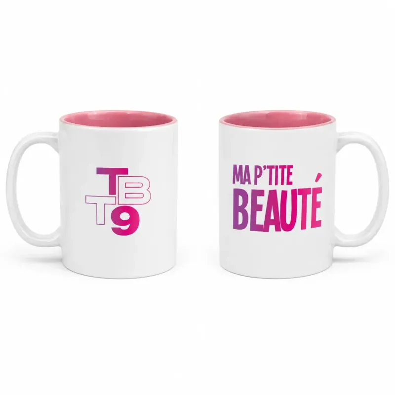 Mug intérieur couleur Ma Ptite Beauté - TBT9