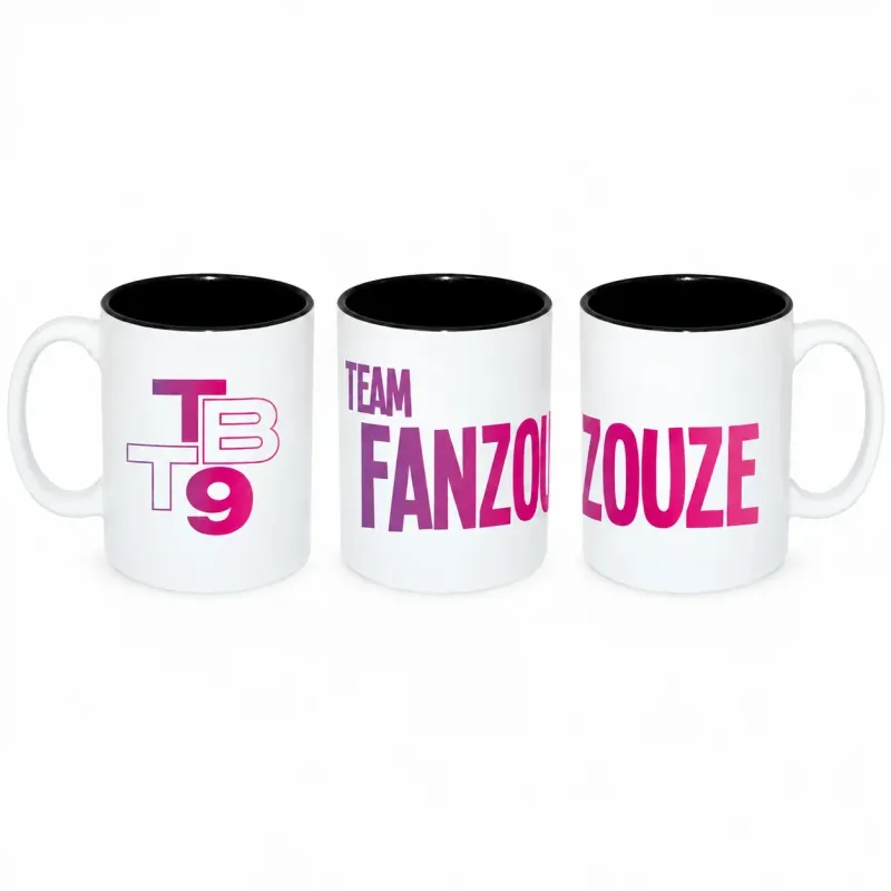 Mug intérieur couleur Team Fanzouze - TBT9