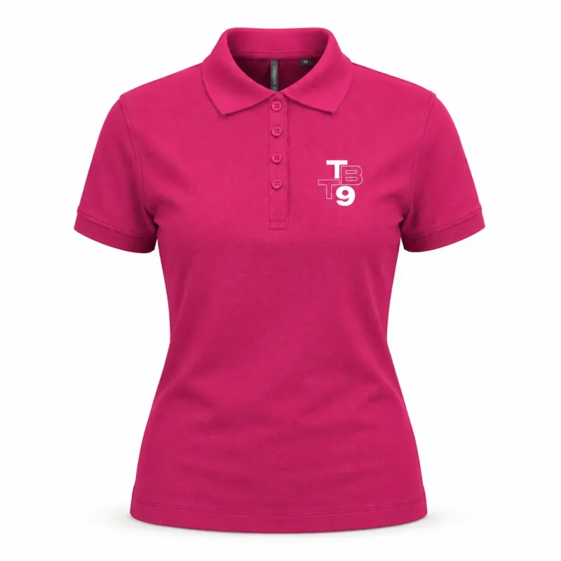 Polo manches courtes Femme Brodé - TBT9