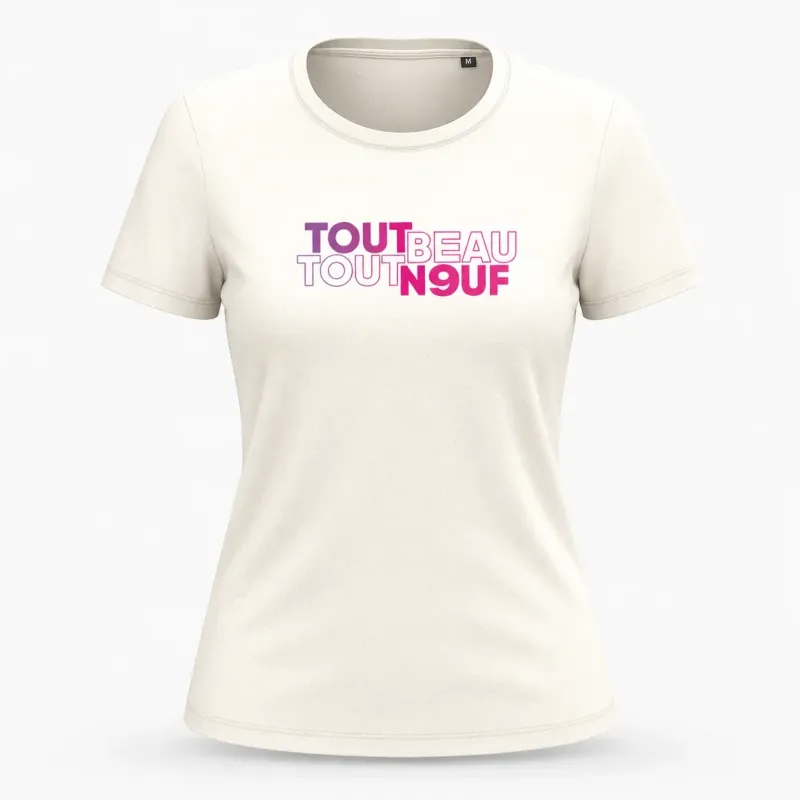T-Shirt Femme Tout Beau Tout N9uf  - TBT9