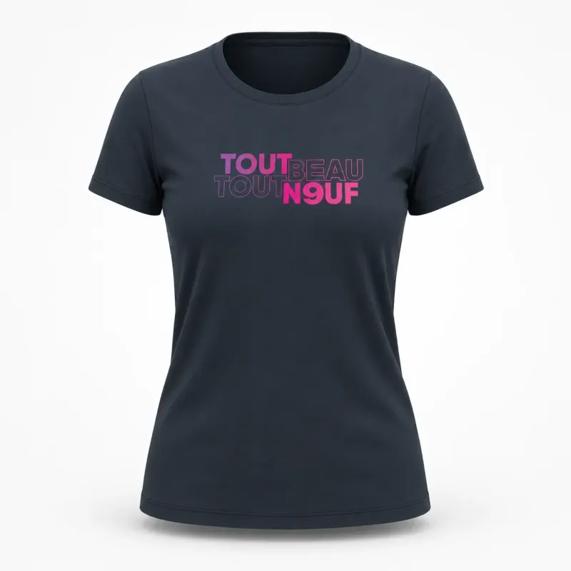 T-Shirt Femme Tout Beau Tout N9uf  - TBT9