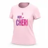 T-Shirt Femme Mon Chéri - TBT9