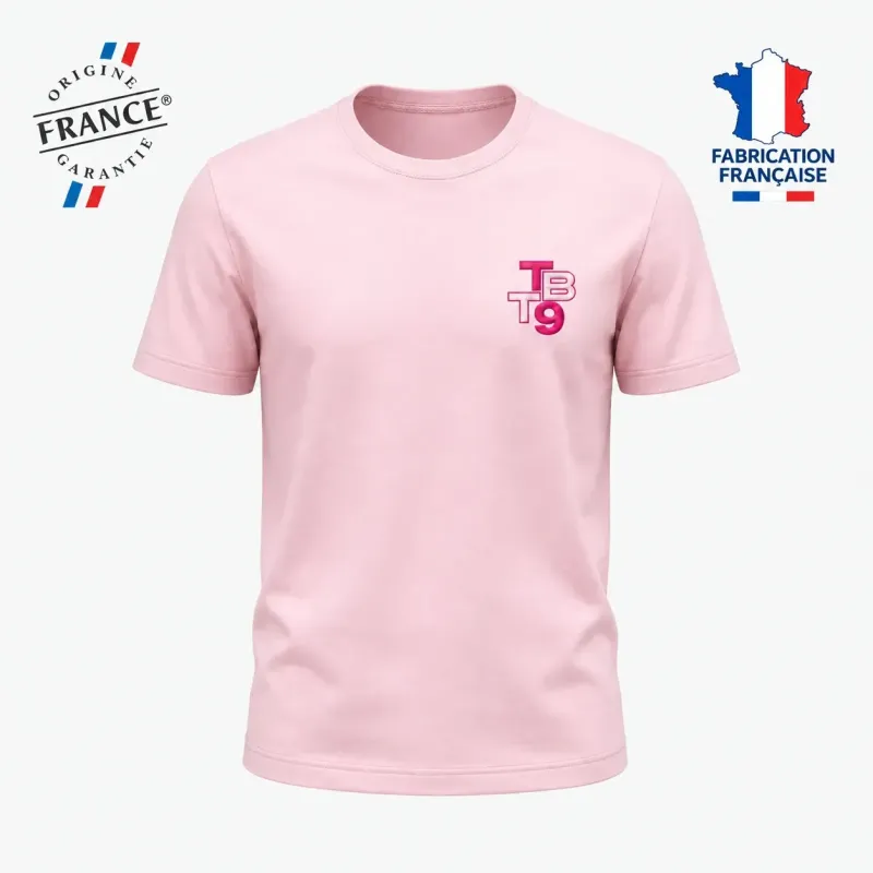 T-Shirt Homme Fabrication Française Brodé - TBT9